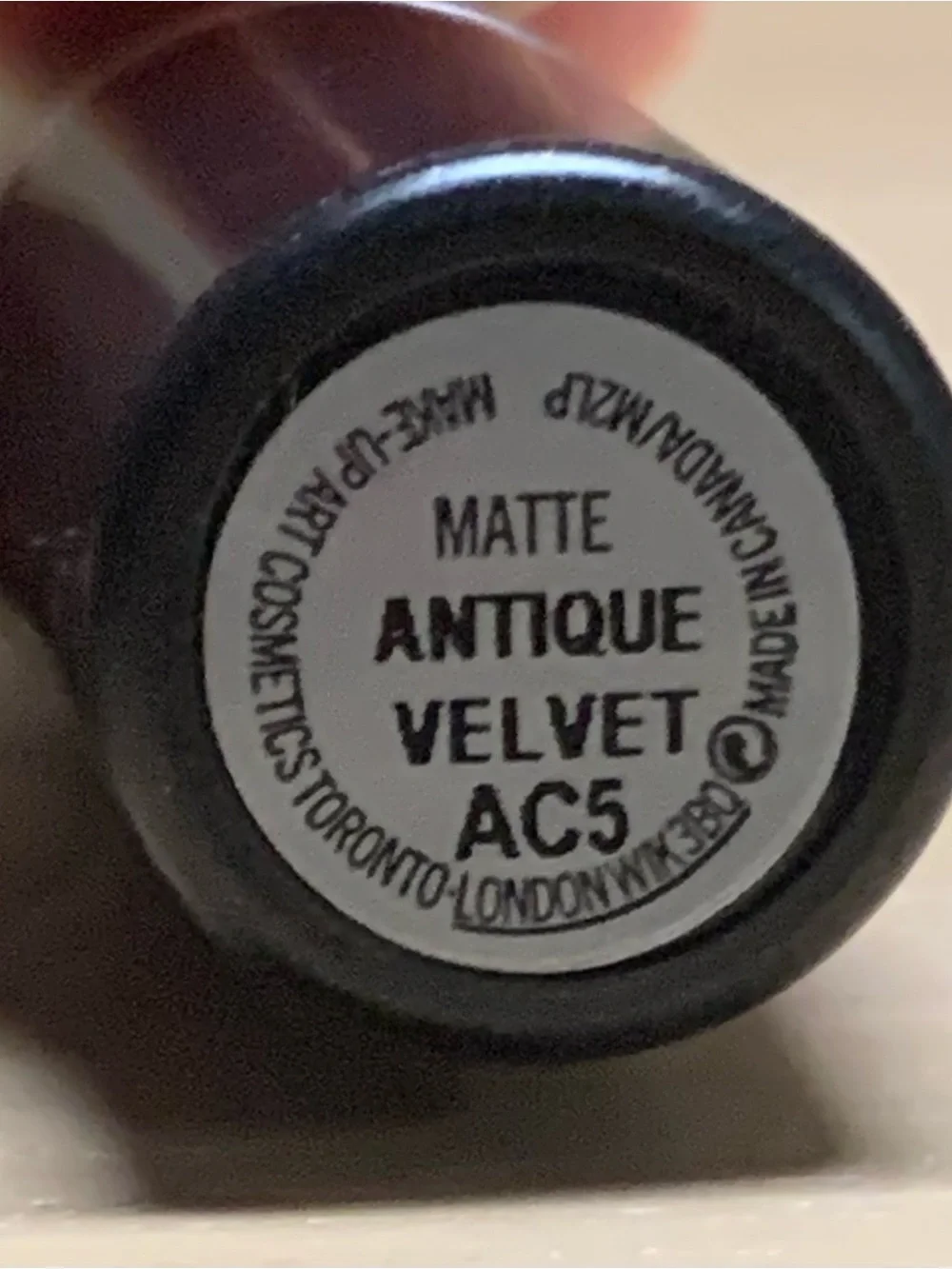 Mac Cosmetics Antique Velvet Lipstick